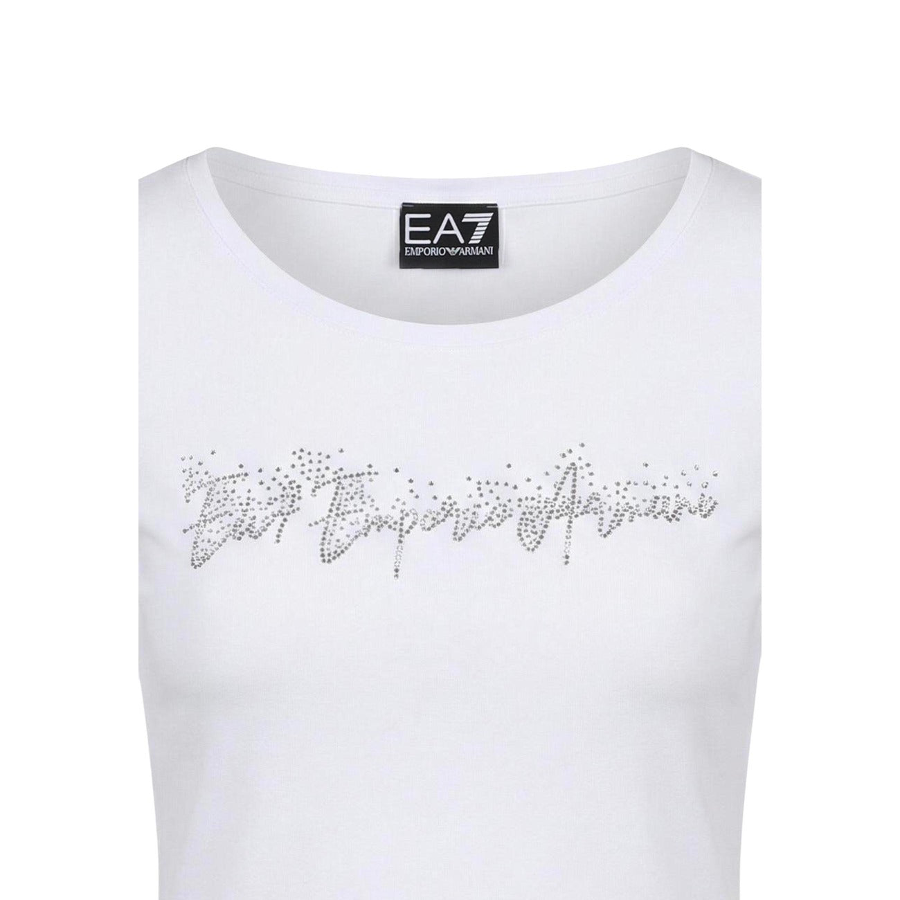 Ea7 T-Shirt Damen Weiß Weiß