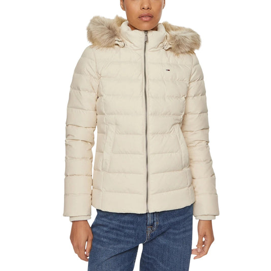 Tommy Hilfiger Jeans Windjack Damen Weiß
