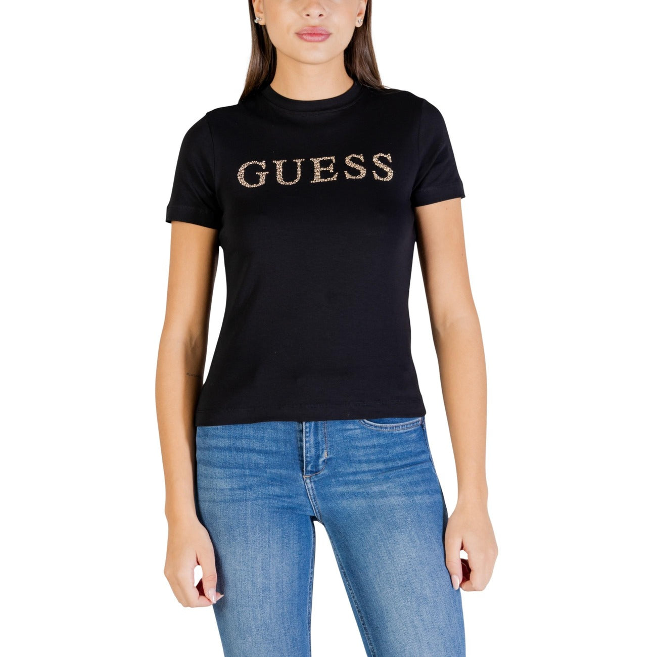 Guess Active T-Shirt Damen Schwarz #2448574