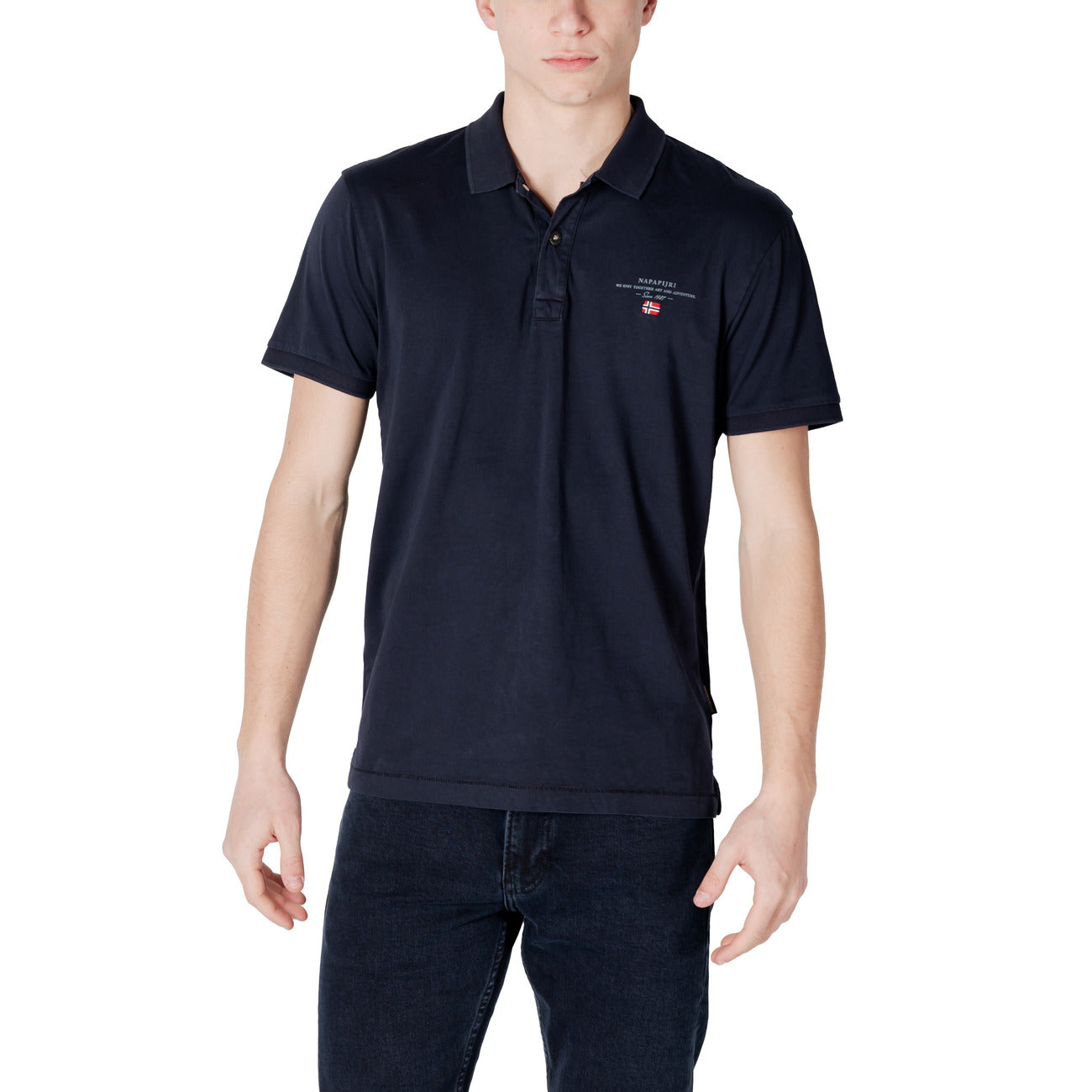 Napapijri Polo Top Herren Gelb