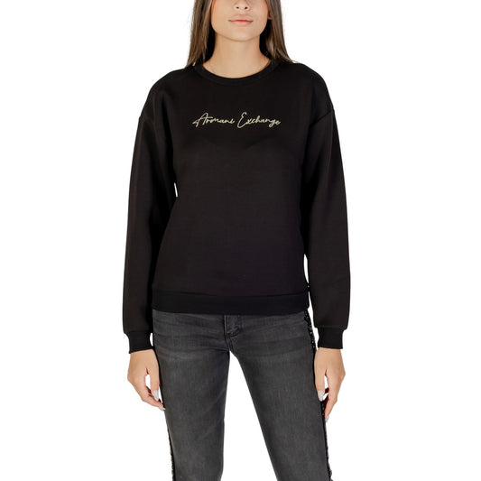 Armani Exchange Sweatshirt Damen Schwarz #2431621