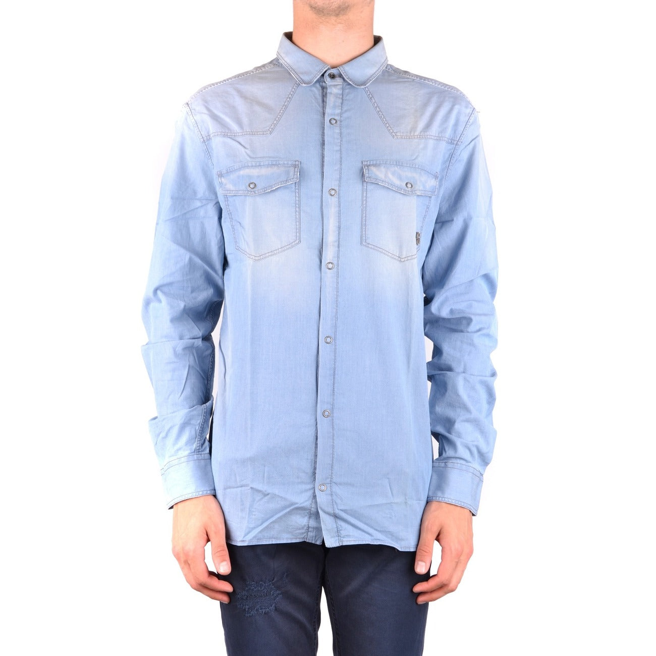 Pierre Balmain Shirt Herren Hellblau